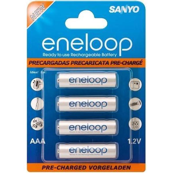 Panasonic Sansyo eneloop Nikkel Metaal Hydride 750mAh 1.2V oplaadbare batterij/accu AAA