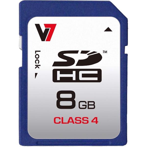 V7 flashgeheugens SDHC 8GB