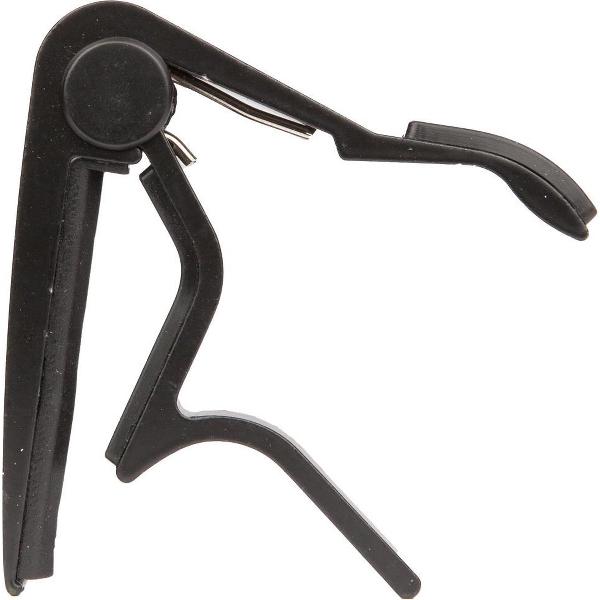 BiBiRockshop - Capo gitaarklem - Elektrisch - Akoestisch - Aluminium - Barreklem - Zwart - Capodaster