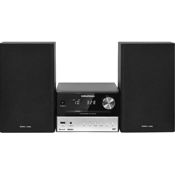 Grundig CMS 3000 BT DAB+ Home audio-microsysteem Zwart, Zilver 30 W
