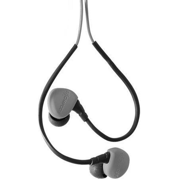Boompods Sportpods Race Wired Sport In Ear oordopjes Zwart