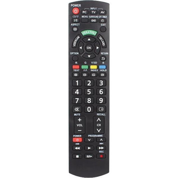 Universele afstandsbediening voor alle Panasonic TV’s | 3D | SMART | VIERA |
