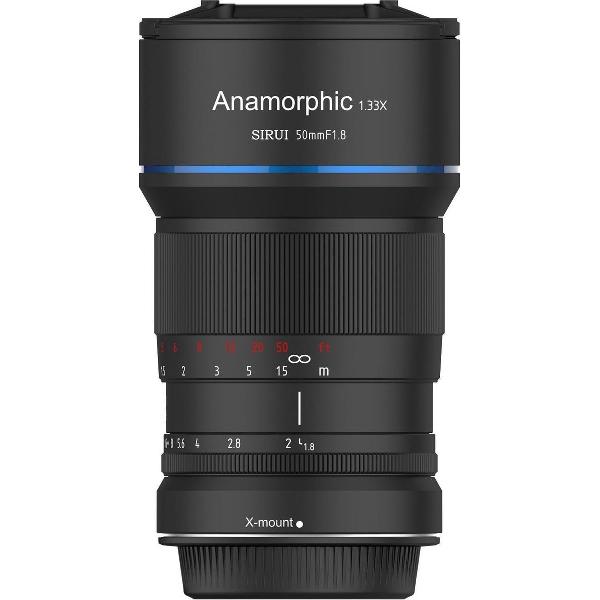 Sirui 50mm F1.8 Anamorphic Lens 1.33X (X-mount)