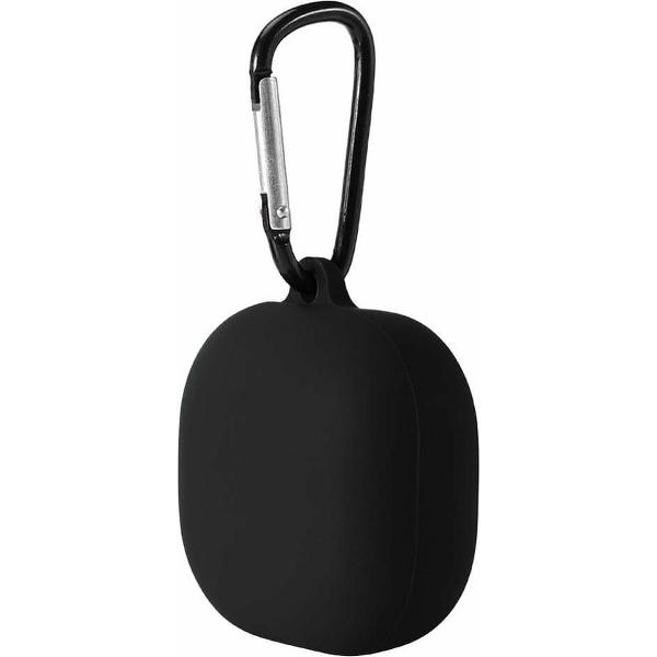 Case Cover Voor Samsung Galaxy Buds Pro / Samsung Galaxy Buds Live - Siliconen Zwart | Watchbands-shop.nl