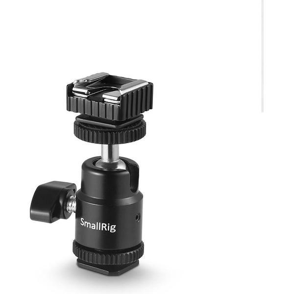 SmallRig 1639 LCD Monitor Adapter with Hot Shoe and Cold Shoe Base with 1/4 Female Hole