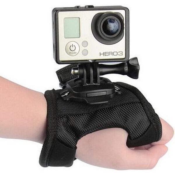 Polshouder voor GoPro en andere actioncams / Polsband Armhouder Handhouder