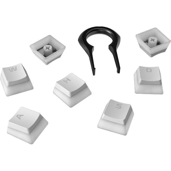 HyperX Pudding PBT Qwerty Keycaps Set - Wit