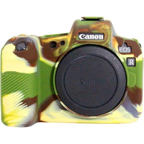PULUZ zachte siliconen beschermhoes voor Canon EOS R (camouflage)