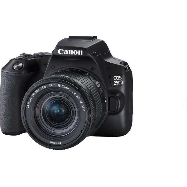 Canon EOS 250D Black 18-55 STM + 50mm f/1.8 STM