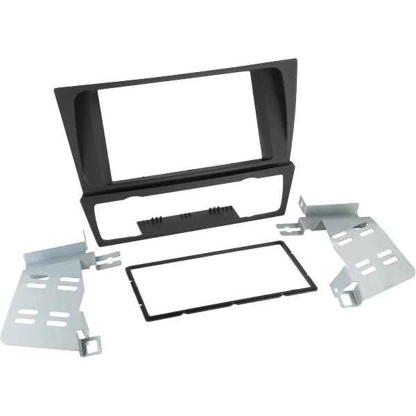 2-DIN Paneel BMW 3-Serie (E90) 2006-2012 Kleur Zwart