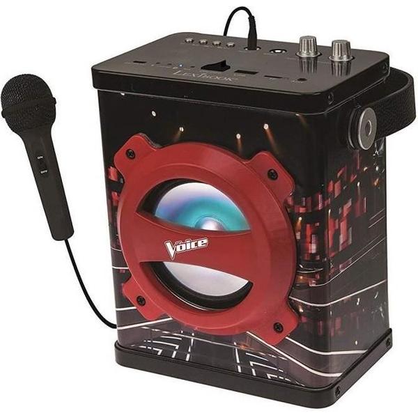 LEXIBOOK - Karaoke Bluetooth-luidspreker met microfoon The Voice