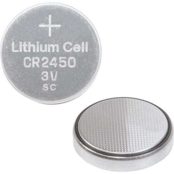 LogiLink CR2450B5 huishoudelijke batterij Wegwerpbatterij CR2450 Lithium