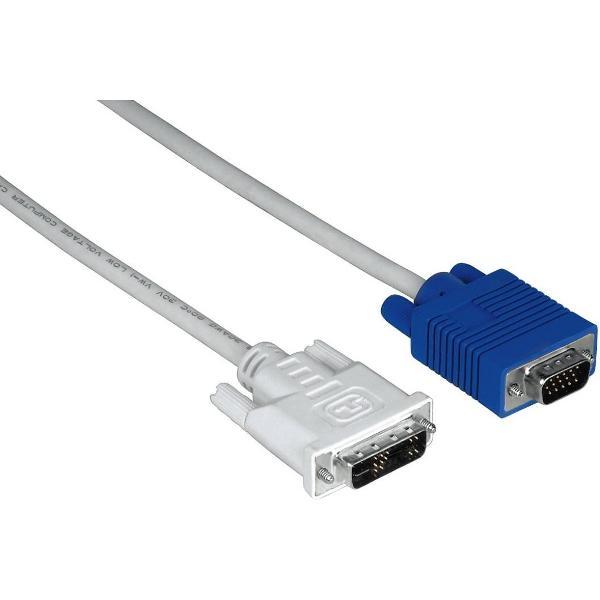 Hama Adapt Kabel Dvi/I Plug-Vga Plug 1.8M