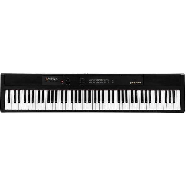 DELSON Portable Piano 88 Keys Dynamic zwart