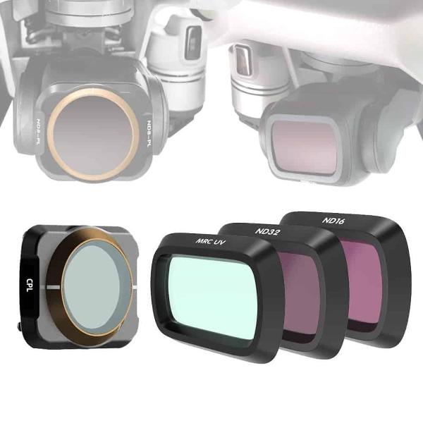 JSR Drone 4 in 1 UV + CPL + ND16 + ND32 Lensfilter voor DJI MAVIC Air 2