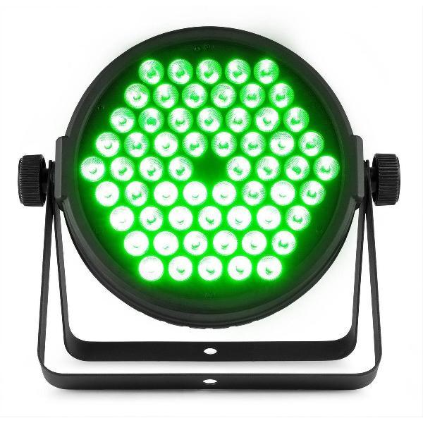 LED Par - BeamZ BT450 lichtgewicht LED RGB lamp met 60 RGB LED's van 3W per LED - Incl. afstandsbediening - Zwart