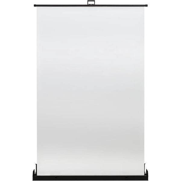 vidaXL Fotoachtergrond 4:3 55'' wit