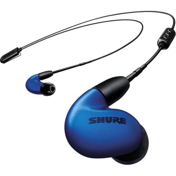 Shure SE846 Headset In-ear 3,5mm-connector Bluetooth Zwart, Blauw