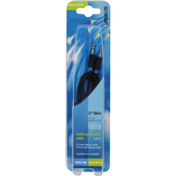 Scanpart Aansluitkabel 3.5 S(m)-(m) 1.0m