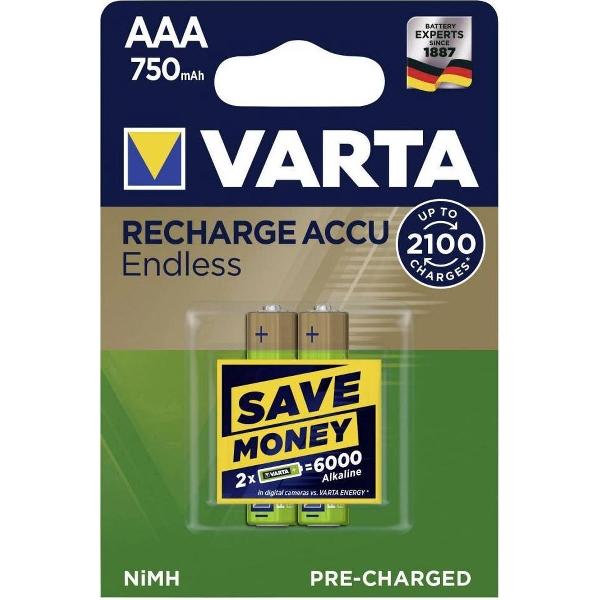 Varta 56673 101 402 oplaadbare batterij/accu Nikkel-Metaalhydride (NiMH) 750 mAh 1,2 V