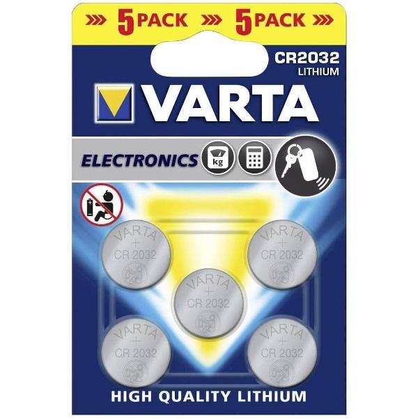Varta CR2032 – 5 stuks