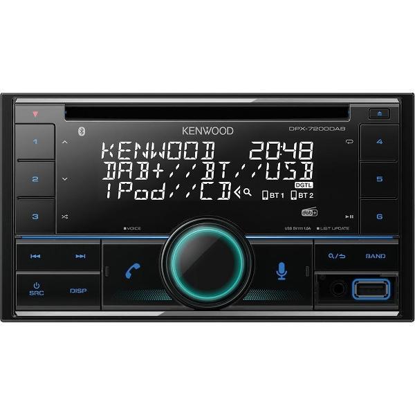 Kenwood DPX7200DAB - Autoradio met DAB+ (2-DIN)