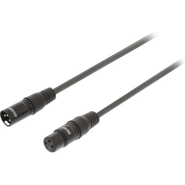 Sweex XLR (m) - XLR (v) audiokabel - 3 meter