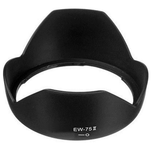 Zonnekap type EW-75 II / Lenshood voor Canon objectief (Huismerk)