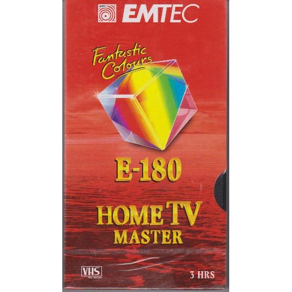 BASF VHS E-180 Home TV Master 1 stuks