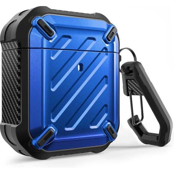 SUPCASE Unicorn Beetle Rugged Armor Apple AirPods 1 / Airpods 2 Case - Blauw