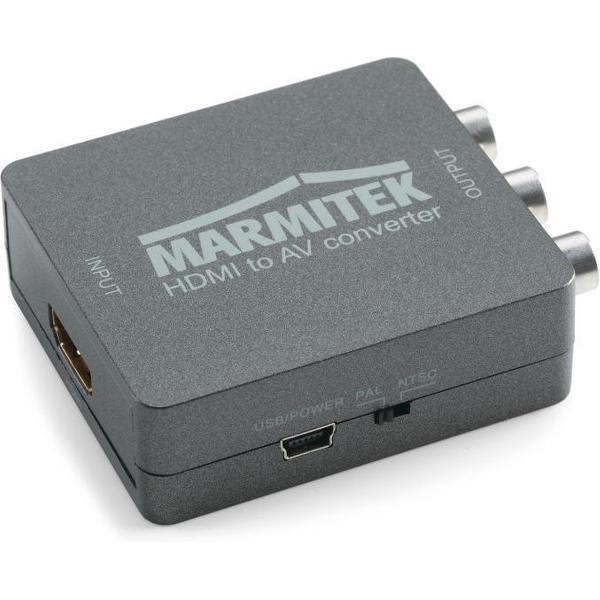 Marmitek Connect HA13 AV Converter [HDMI - Composite cinch, SCART] 720p/1080p Marmitek Connect HA13