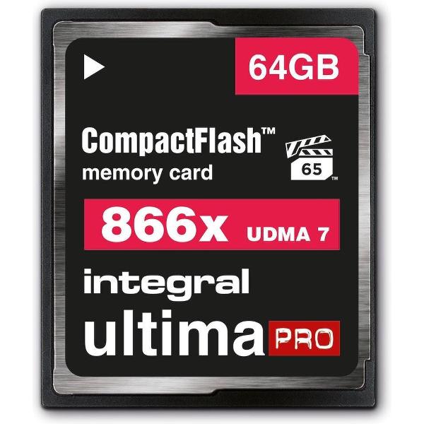 Integral INCF64G866X flashgeheugen 64 GB CompactFlash