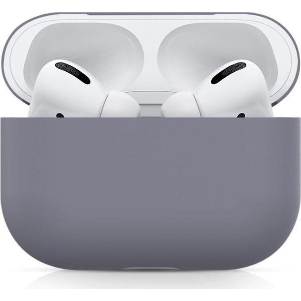 Apple AirPods Pro Ultradun Siliconen Hoesje Blauw/Grijs