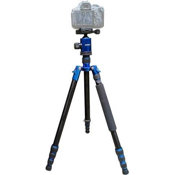 TRIOPO Oubao A-688 Verstelbaar draagbaar aluminium Aalloy-statief met kogelkop voor SLR-camera