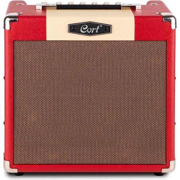 Cort CM15R dark red - Gitaarversterker, 15W, rood - Rood