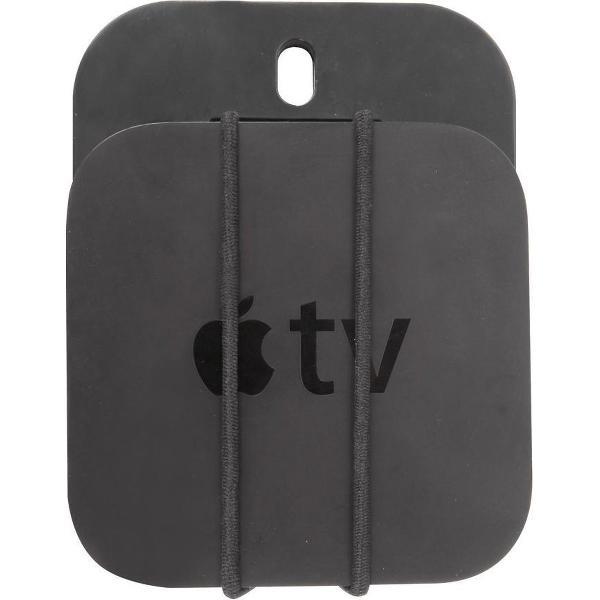 Universal Mediabox Mount (also suited for Apple TV) Black-