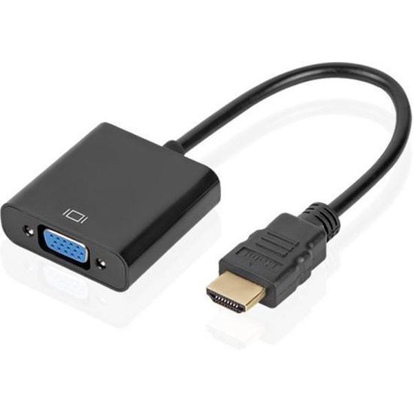HDMI kabels - HDMI naar VGA adapter - HDMI male to VGA female - Full HD 1080P