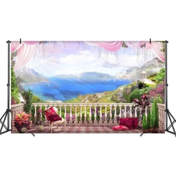3m x 1.8m Scenery Seamless Party Photo Selfie Photography Achtergronddoek (KF01)