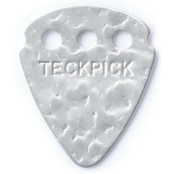 Dunlop Teckpick Standaard Plectrum 3-Pack Zilver gebutst