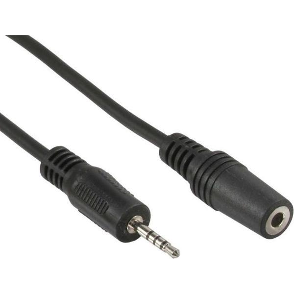 InLine 2,5mm Jack 4-polig (m) - 3,5mm Jack 4-polig (v) kabel - 2 meter