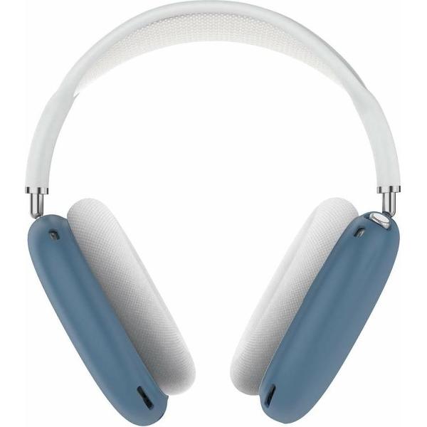 Airpods Max Headset Cover Case - Siliconen Blauw | Watchbands-shop.nl