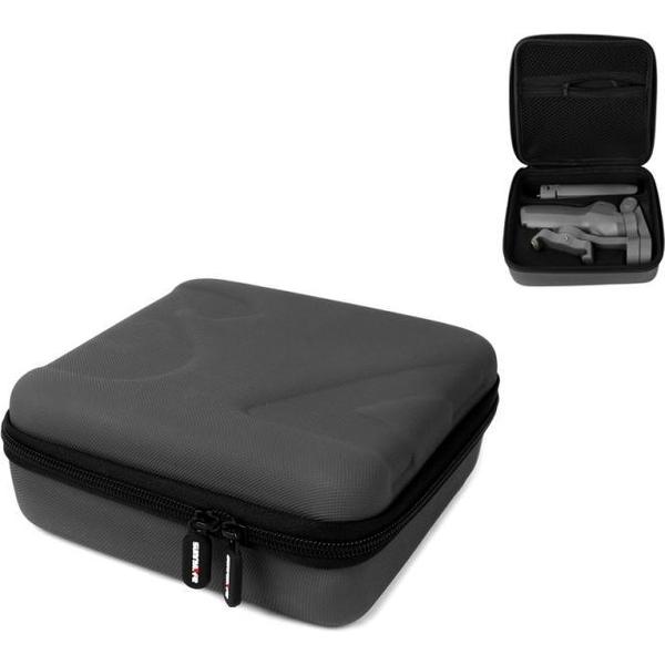 Sunnylife DJI-LM54 draagbare PU lederen opbergtas met diamanttextuur voor DJI Osmo Mobile 3, afmetingen: 19,5 cm x 18,5 cm x 7,7 cm