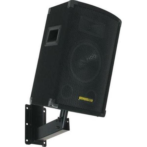 HQ Power Speaker wall bracket speaker steun Metaal Zwart
