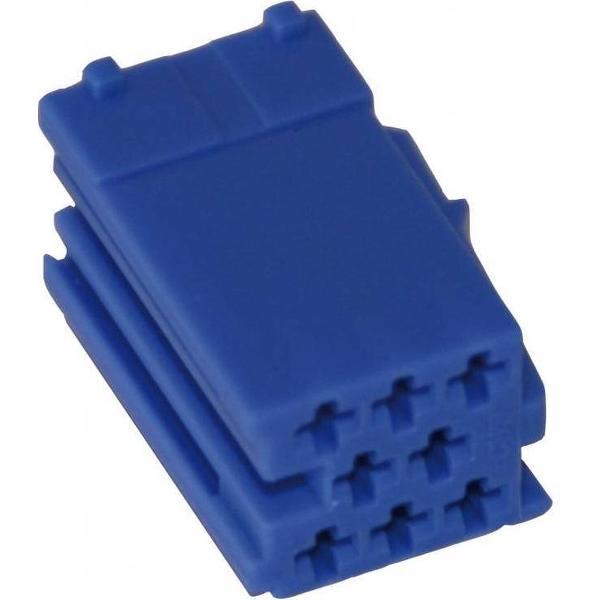 MINI ISO - White Plug Housing - 8-pins 10PC