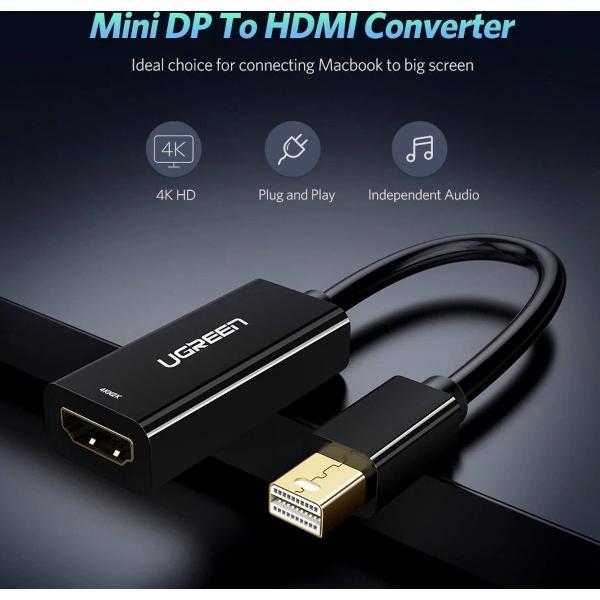 Mini DisplayPort naar HDMI converter 25cm