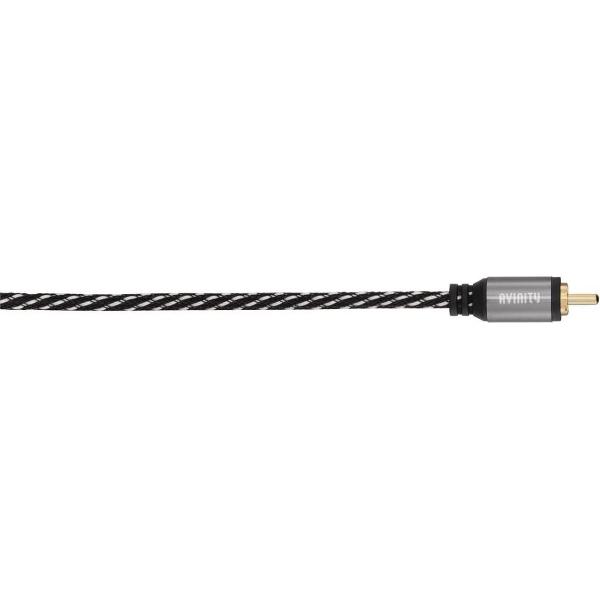 Avinity Digitale Cinch-kabel 1 Stekker - 1 Stekker Stof Verguld 5,0 M
