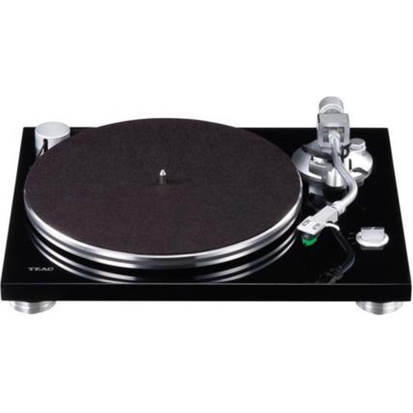 TEAC TN-3B Draaitafel met riemaandrijving Zwart