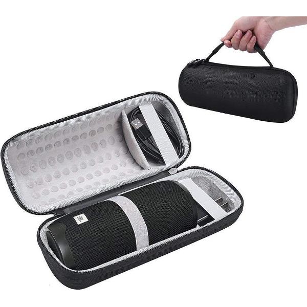 Hard Cover Carry Case Voor JBL Link 10 - Opberghoes Sleeve Beschermhoes Tas Hoes Opbergtas - Zwart
