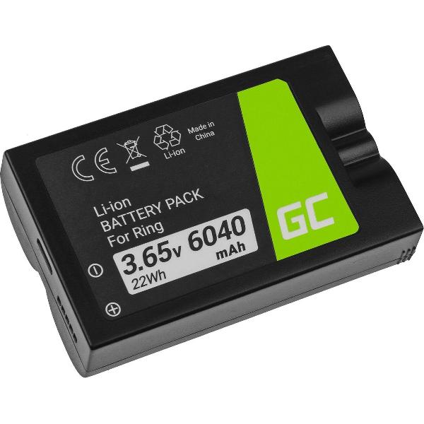 Batterij voor RING Video Doorbell 2, Doorbell 3, Doorbell 3 Plus 3.65V 6040mAh