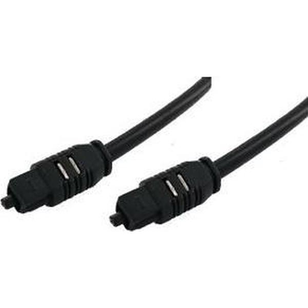 Toslink Optische Audio Kabel 3 Meter - Zwart